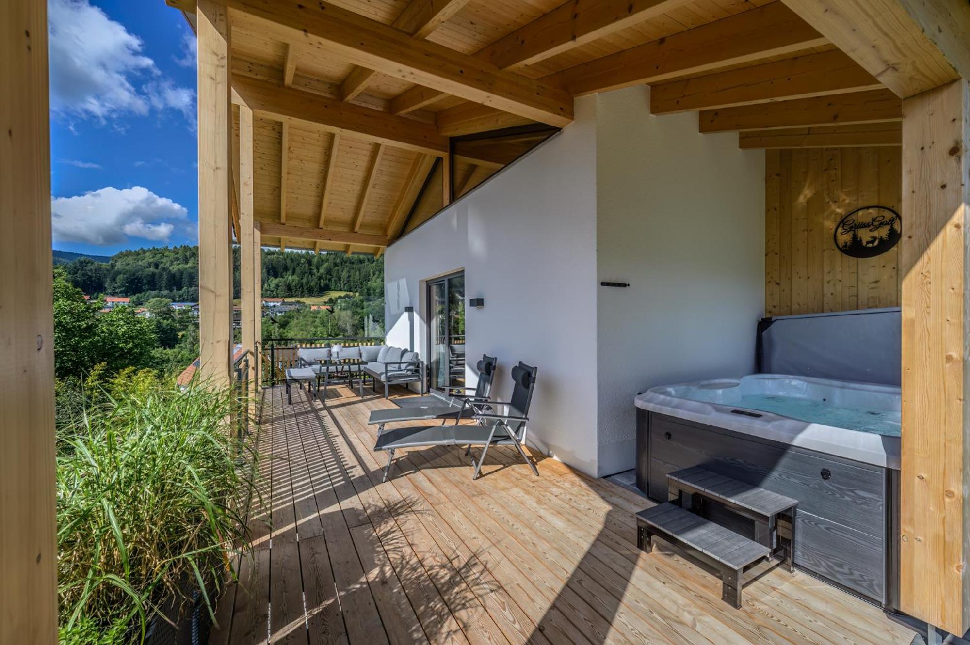 Chalets Woid_Liebe&Glueck Bodenmais Extérieur photo