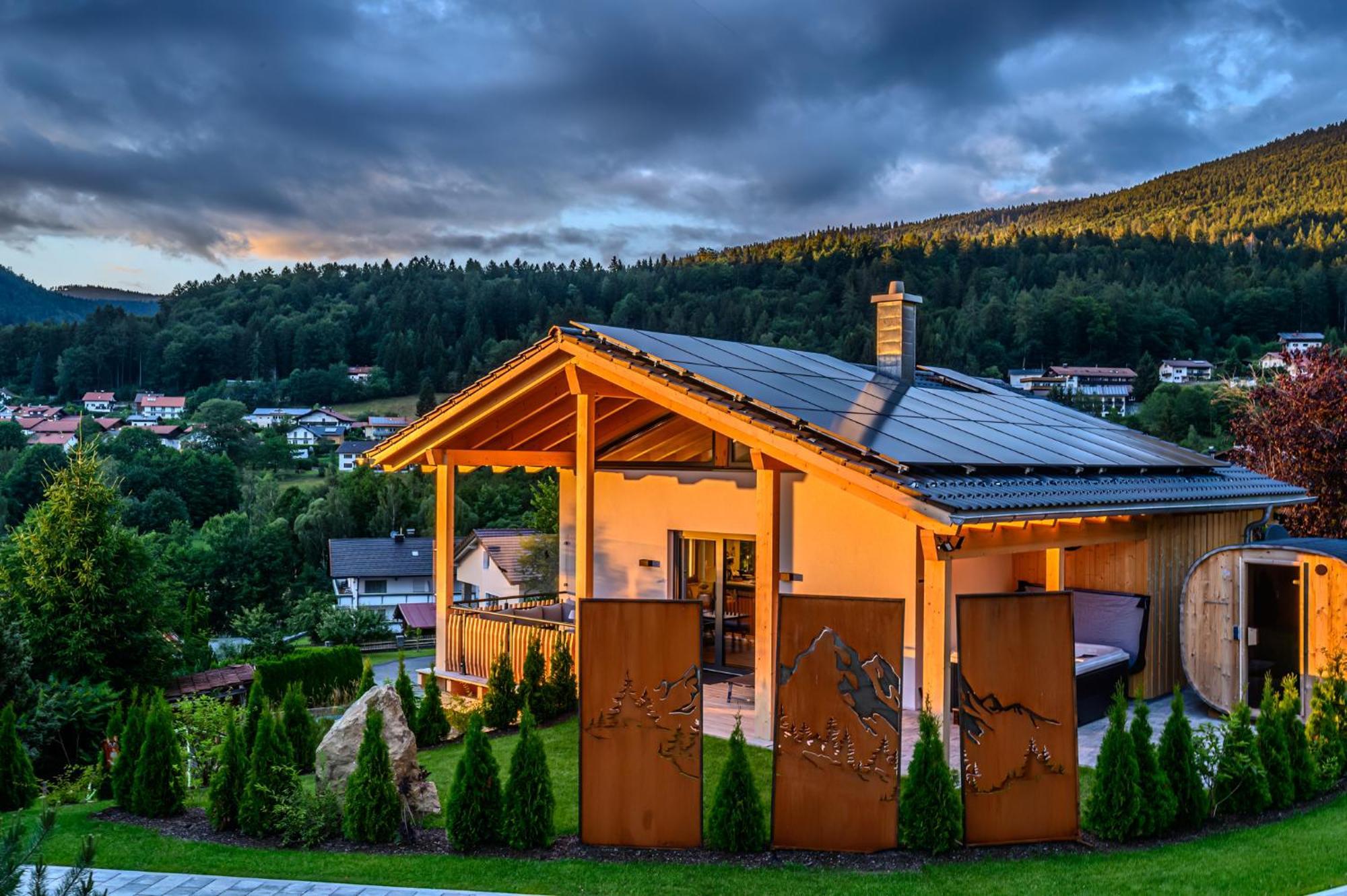 Chalets Woid_Liebe&Glueck Bodenmais Extérieur photo
